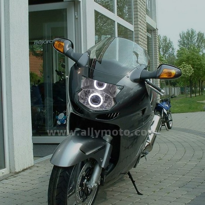 016 Headlight Honda Cbr1100Xx 1999-2007 Hid Angel Eyes Kit-2 016 Headlight Honda Cbr1100Xx 1999-2007 Hid Angel Eyes Kit-2